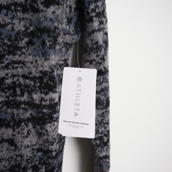 NWT Athleta Westlake Textured Cardigan Sweater XS - Picture 7 of 11